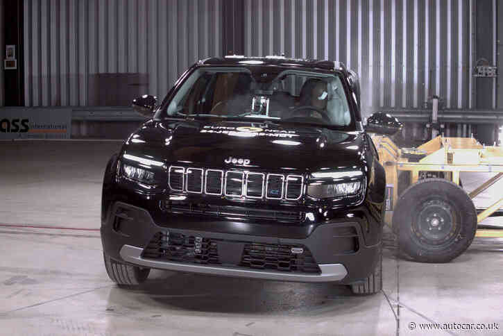 Euro NCAP gives Jeep Avenger 'mediocre' three stars for safety