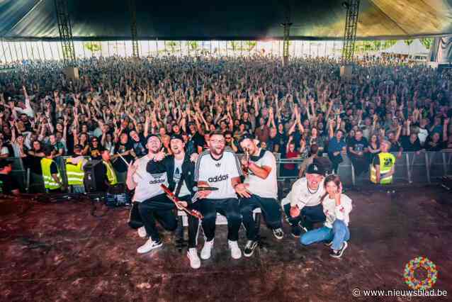 Rockers van Bizkit Park sluiten waanzinnig festivalseizoen af in hun achtertuin: “We hoopten ooit in het jeugdhuis te mogen spelen, deze zomer stonden we op Pukkelpop”