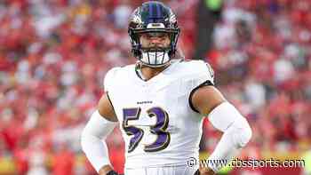 Ravens' Kyle Van Noy upset with Chiefs medical staff for 'super unprofessional' response time to attend injury