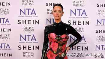 Maura Higgins looks incredible in black latex floral dress at the National Television Awards... but Kendall Jenner wore it first five years ago!