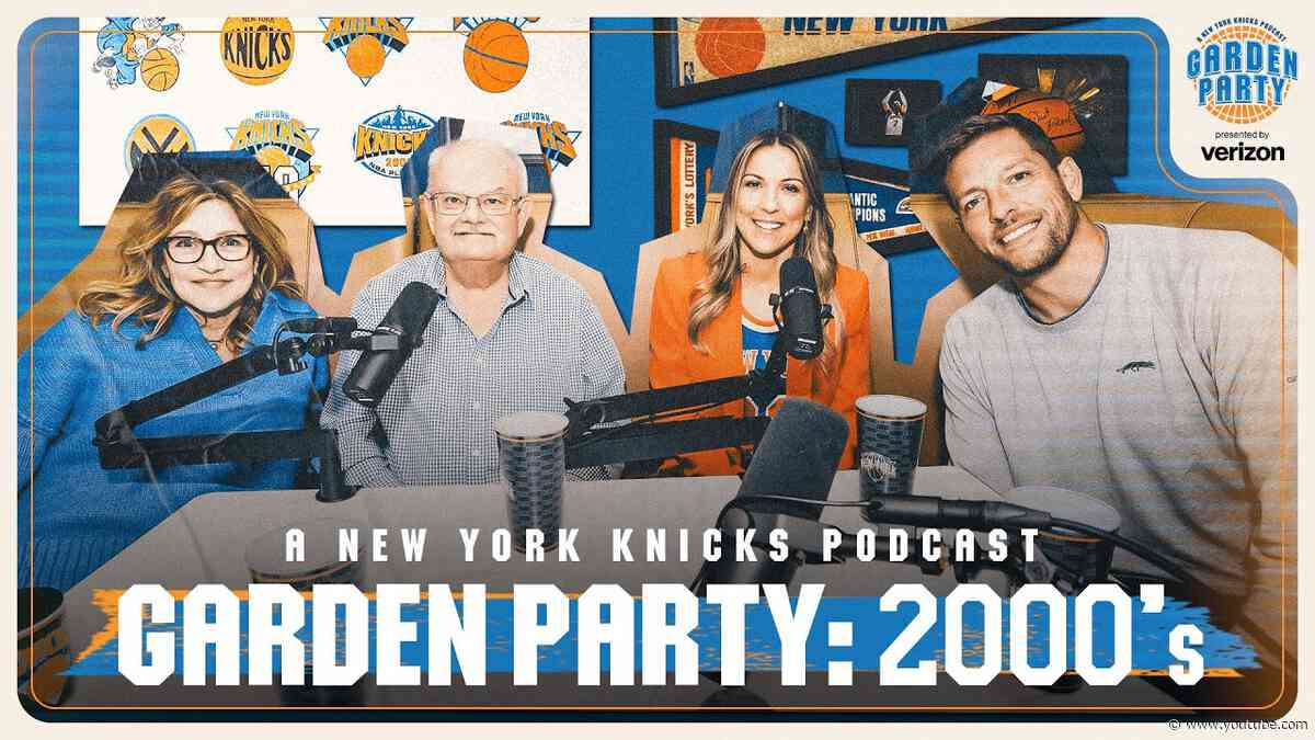 David Lee and Edie Falco reminisce on the 2000's Knicks + MORE | Garden Party | Episode 4