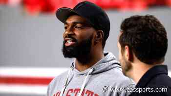 WATCH: Patriots' Jacoby Brissett pays up on Tennessee vs. NC State bet with Jerod Mayo, Joe Milton