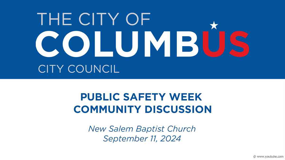 Public Safety Week | Community Discussion