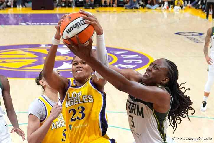 Sparks can’t keep up with Storm down the stretch in loss