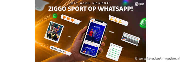 Ziggo Sport breidt uit met WhatsApp Channel