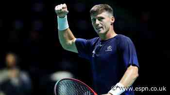 Davis Cup: Harris, Evans seal GB knockout place