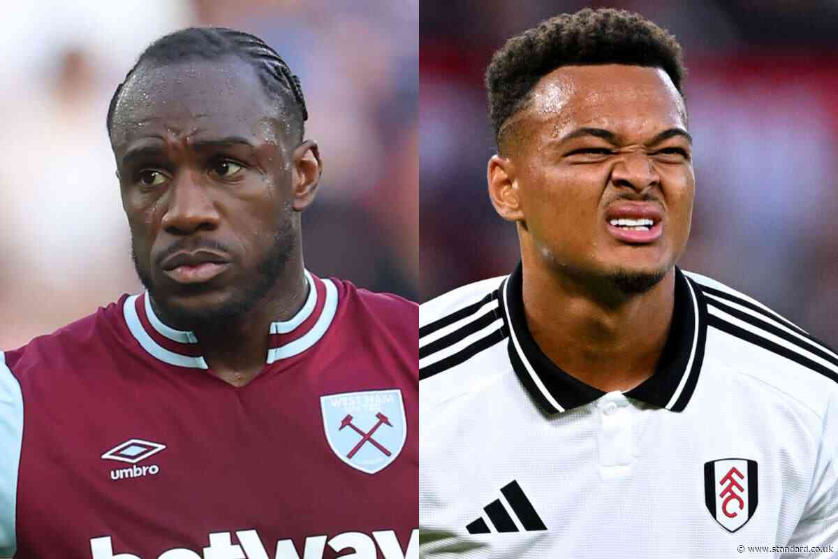 Fulham vs West Ham: Pressure on misfiring Rodrigo Muniz and Michail Antonio to spark campaigns into life