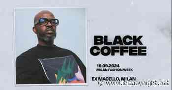 Black Coffee at Milan Fashion Week!