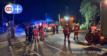 Fehlalarm: Bad Segeberger Feuerwehr sucht nach Unfallopfer auf den Gleisen