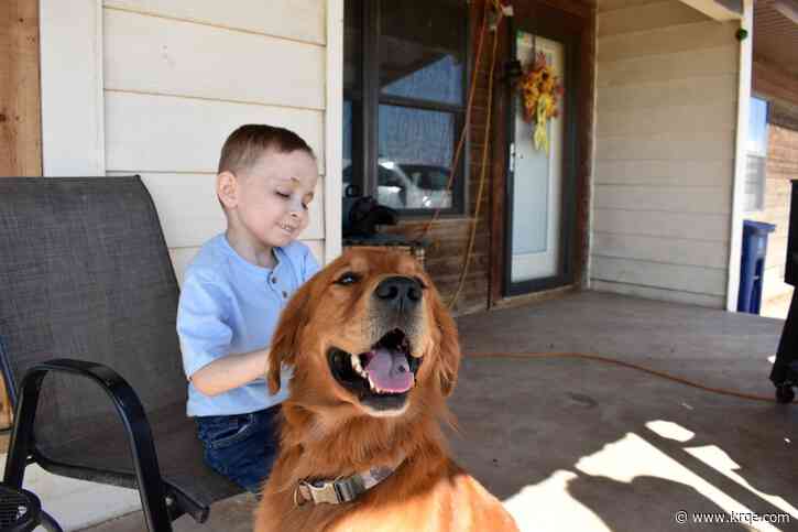 Floydada 7-year-old battling Leukemia reunites with best friend