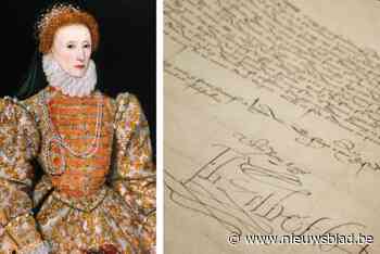 Gent houdt veiling tegen van historische brief die Queen Elizabeth I schreef: “Die brief hoort hier thuis, bij ons”