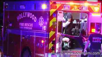 Woman hospitalized after she's found stabbed and covered in blood in Hollywood