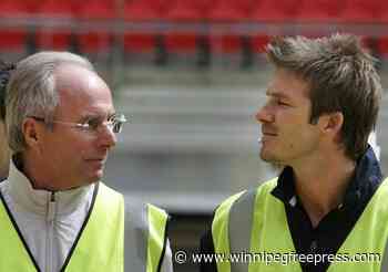 David Beckham arrives in Sweden for funeral of former England coach Sven-Goran Eriksson