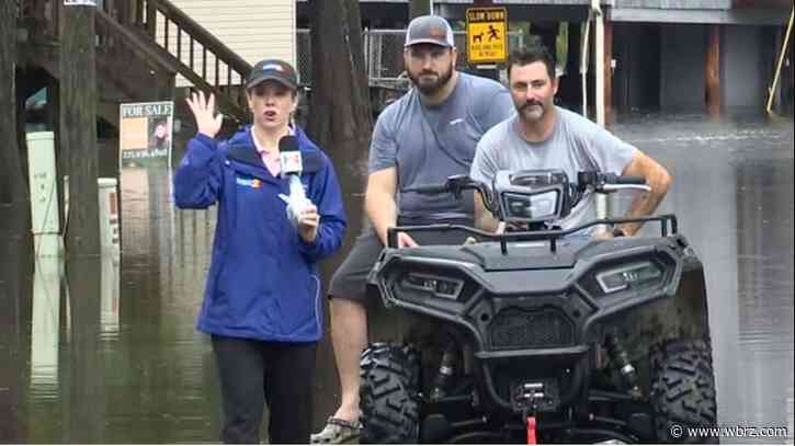 Killian flooded with waist-deep water after Tickfaw, Blood rivers overflow after Hurricane Francine