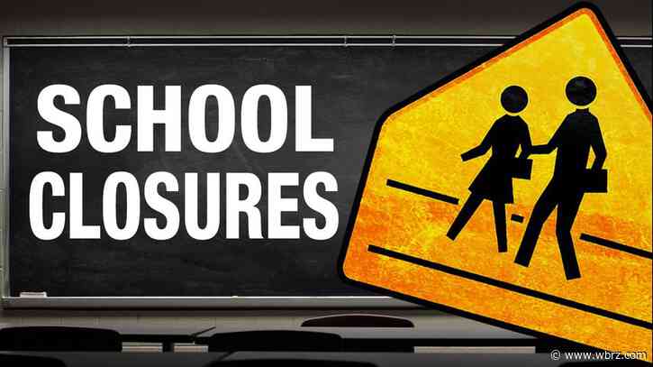 See which schools are open and closed Friday, Sept. 13, following Hurricane Francine