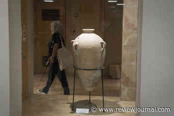 Smashed by a 4-year-old, ancient jar back on display at Israeli museum