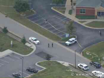 Large police presence outside Rocky Mount law firm