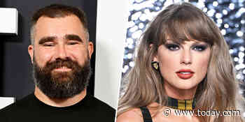 Jason Kelce praises Taylor Swift's night at the VMAs: 'So talented it's ridiculous'