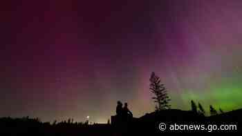 Solar storms may cause faint auroras overnight in parts of Northern Hemisphere