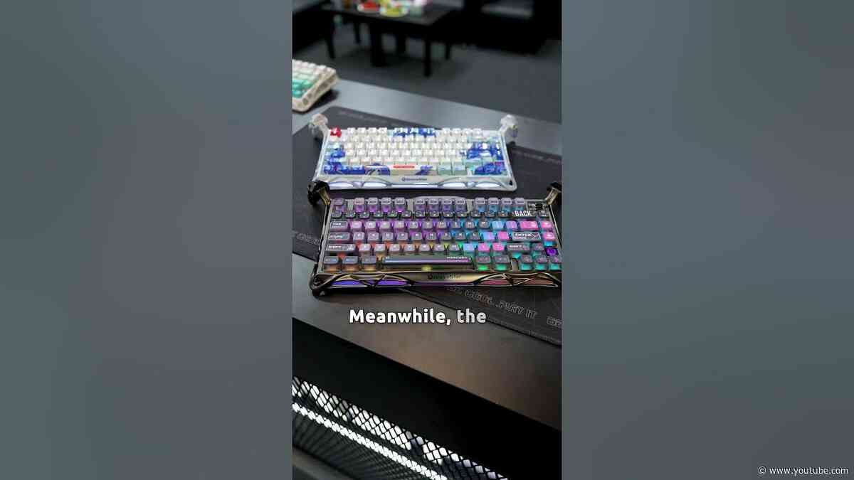 The Lightning Fast Mouse & Keyboard Dripping With Cyberpunk Vibes #IFA2024 #GravaStar #keyboard