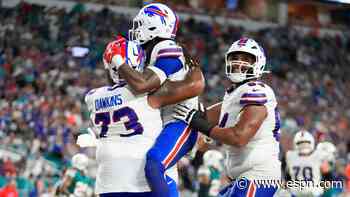 Bills dominate, while Dolphins face uncertainty after Tua's injury