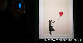 Two men charged after Banksy painting stolen from gallery