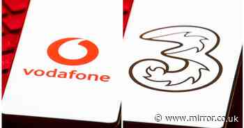 Vodafone and Three merger could increase bills for millions, watchdog says