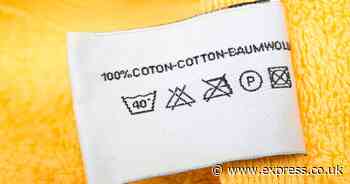 People are only just realising what white triangle symbol on clothes label means