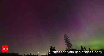 Solar storms may cause faint auroras overnight in parts of Northern Hemisphere