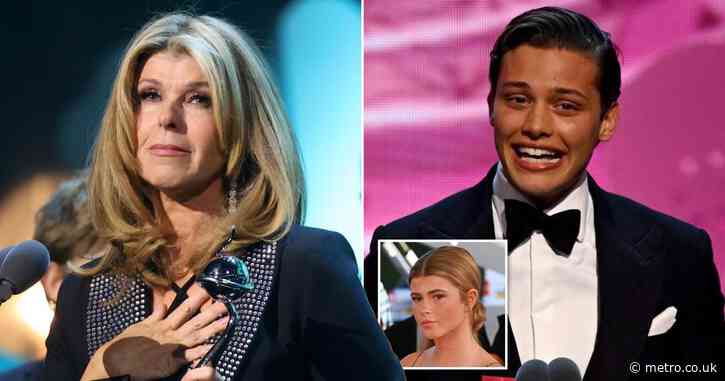 Kate Garraway apologises to Bobby Brazier on behalf of daughter Darcey after NTAs