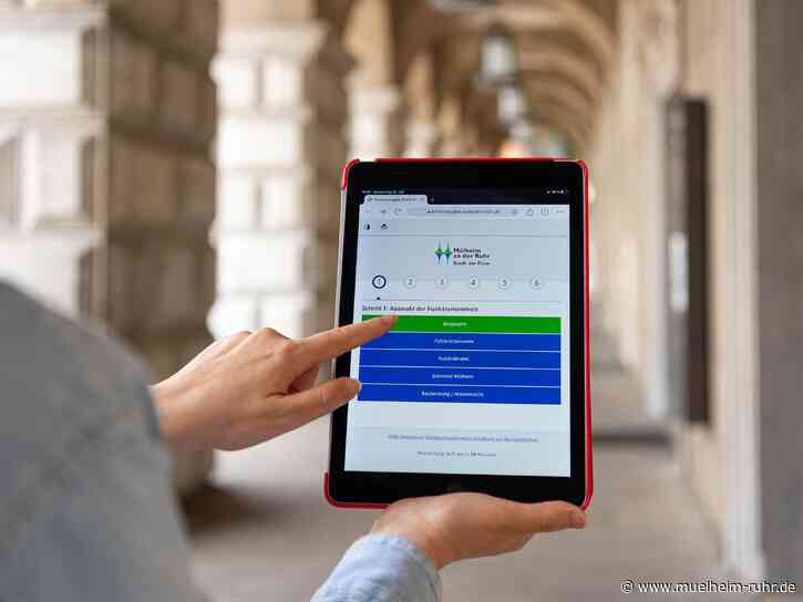 Digitale Eingangstür zum Rathaus: Serviceportal der Stadt ist online