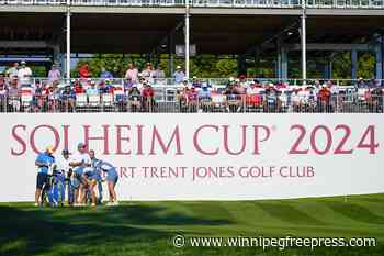 Solheim Cup begins with half-empty grandstands and fans stuck waiting for buses to course