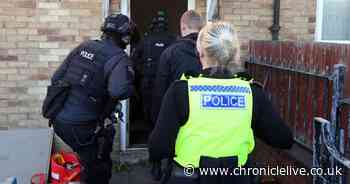 Newcastle police raids see 14 arrested as cash, weapons and suspected crack-cocaine seized