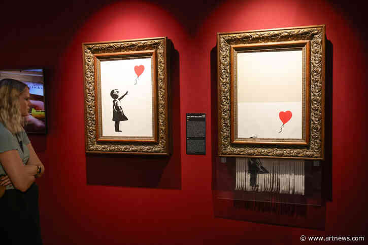 Banksy’s ‘Girl With Balloon’ Stolen from a London Gallery But Later Found,  Ponzi Scheme Fraudster Lisa Schiff Forced to Sell Collection,  and More: Morning Links for September 13, 2024