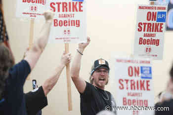 Boeing factory workers strike after overwhelmingly rejecting contract