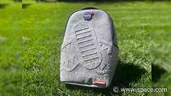 Apollo 11 moonwalk footprint featured on Sprayground's latest backpack