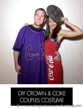 How to Make a Crown and Coke Couples Costume