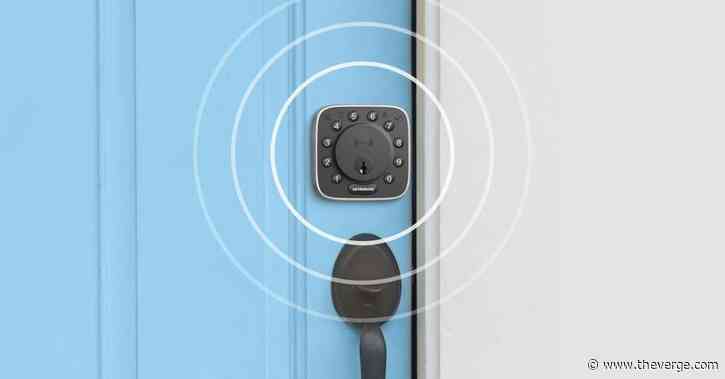 This is the first smart lock to support ultra-wideband