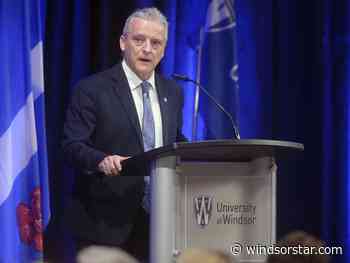 UWindsor president Robert Gordon returns from sick leave