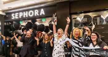 75 pictures as Sephora launches in Metrocentre with shoppers queuing for hours to be first in Gateshead store