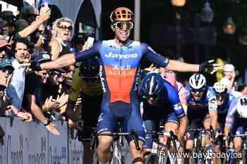 Australia's Michael Matthews earns third win at Quebec cycling GP