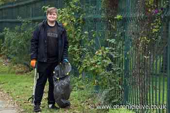 Meet the Howdon man who is 'making a real difference' in helping to keep the community free from rubbish