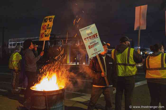 Boeing Workers Strike over “Garbage Contract”