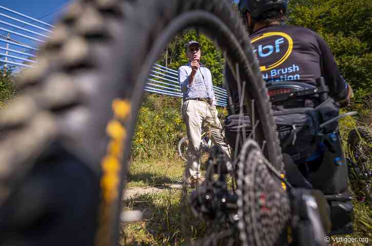 Sen. Peter Welch visits the 1st adaptive mountain bike trail network in Vermont