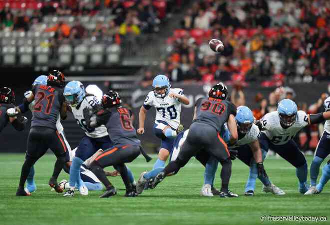 Toronto Argonauts snap two-game slide with 33-17 victory over B.C. Lions