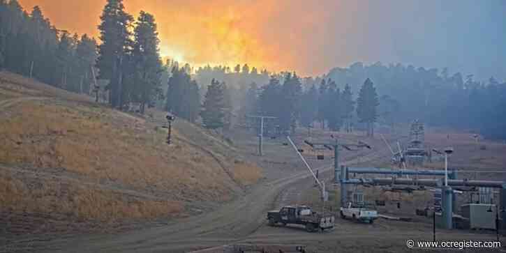 Quick thinking and snow machines help to save Mountain High from Bridge fire