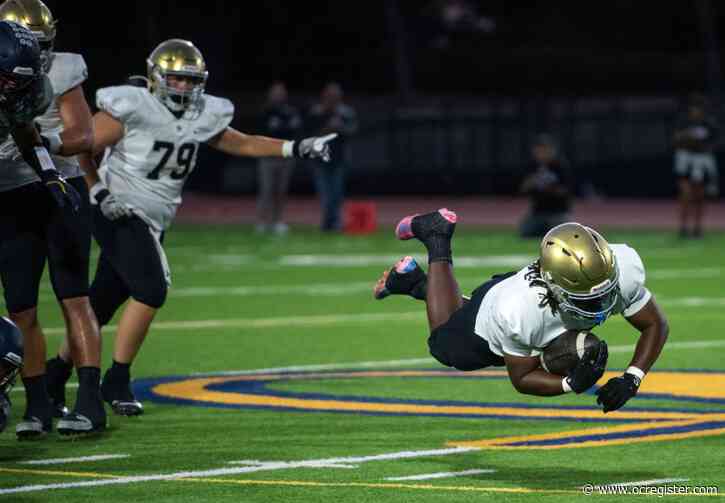 San Juan Hills football fires up to ‘prove a point’ against Crean Lutheran