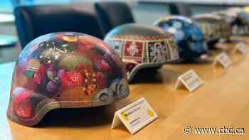 Architecture firm to turn Ukrainian military helmets into symbols of hope for future