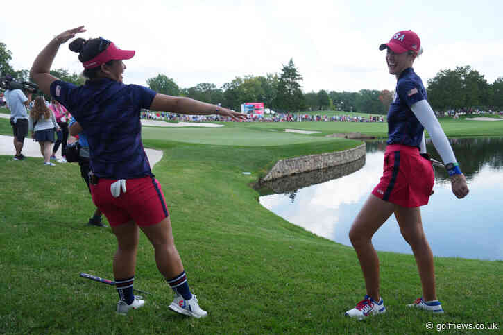 USA storm into four-point lead at Solheim Cup