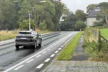 En plots is de flitspaal in Bellegem buiten werking gesteld